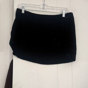 Free People Black Mini Skirt goth whimsygoth skater retro